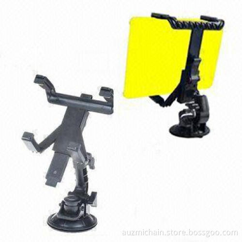 Durable 360° Rotation ABS Plastic Sucked Car Backseat Cradle Stand Holder for iPad and iPhone